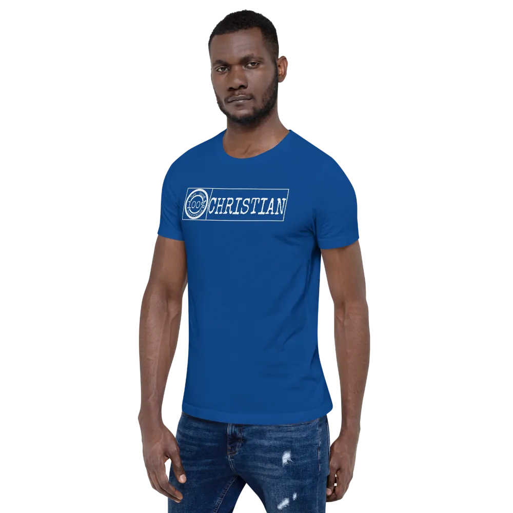 100% Christian Men's/Unisex Tees