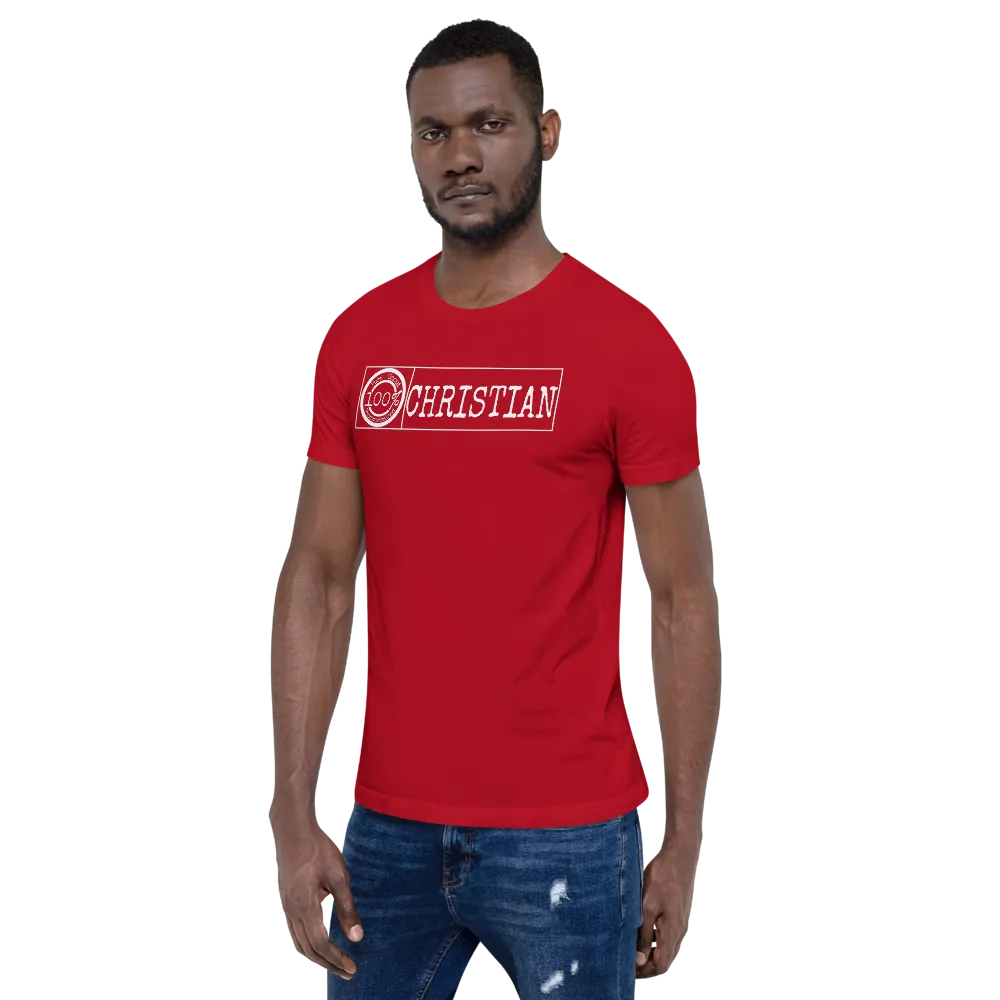 100% Christian Men's/Unisex Tees