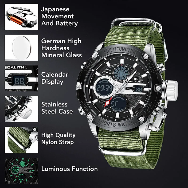 8236M | Quartz Men Watch | Nylon Band