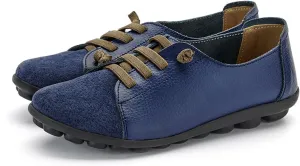 Aceptolcom Women Orthopedic Shoes Women Slip-on Shoes Penny Loafers Leather Loafers Dress Shoes Work Shoes Business Shoes