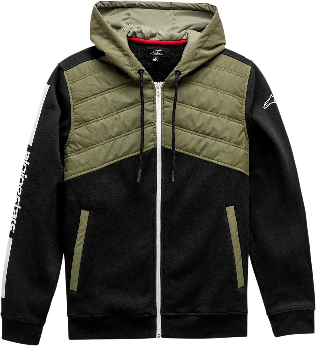 ALPINESTARS Alltime Hybrid Jacket - Black/Olive - XL 1211110021067XL