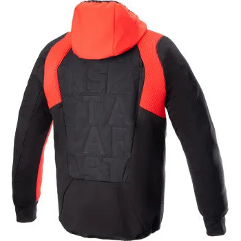 ALPINESTARS MSE Hybrid Hooded Jacket - Black/Red - 2XL 4201824-1463-2X
