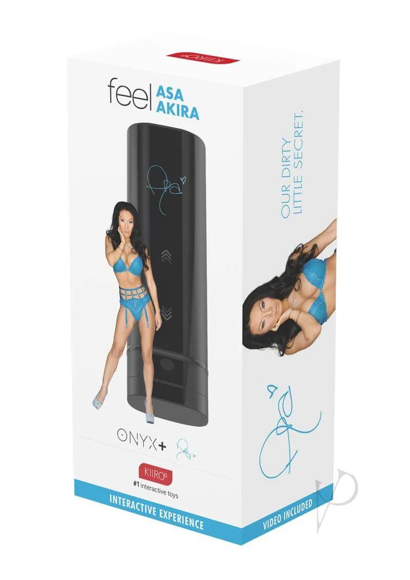 Asa Akira Onyx  Interactive Male Masturbator by Kiiroo - Enhanced Pleasure Experience