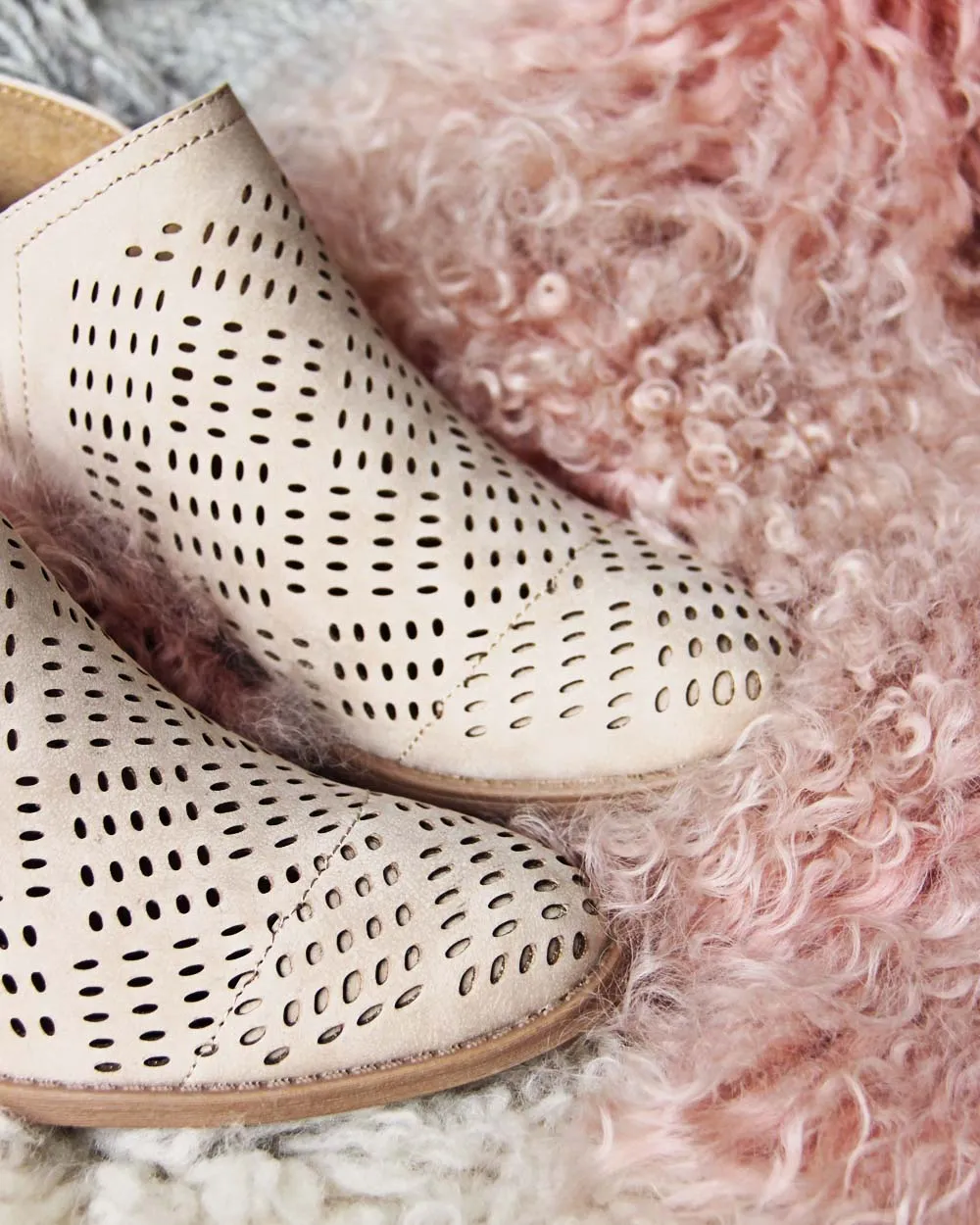 Austin Booties in Stone