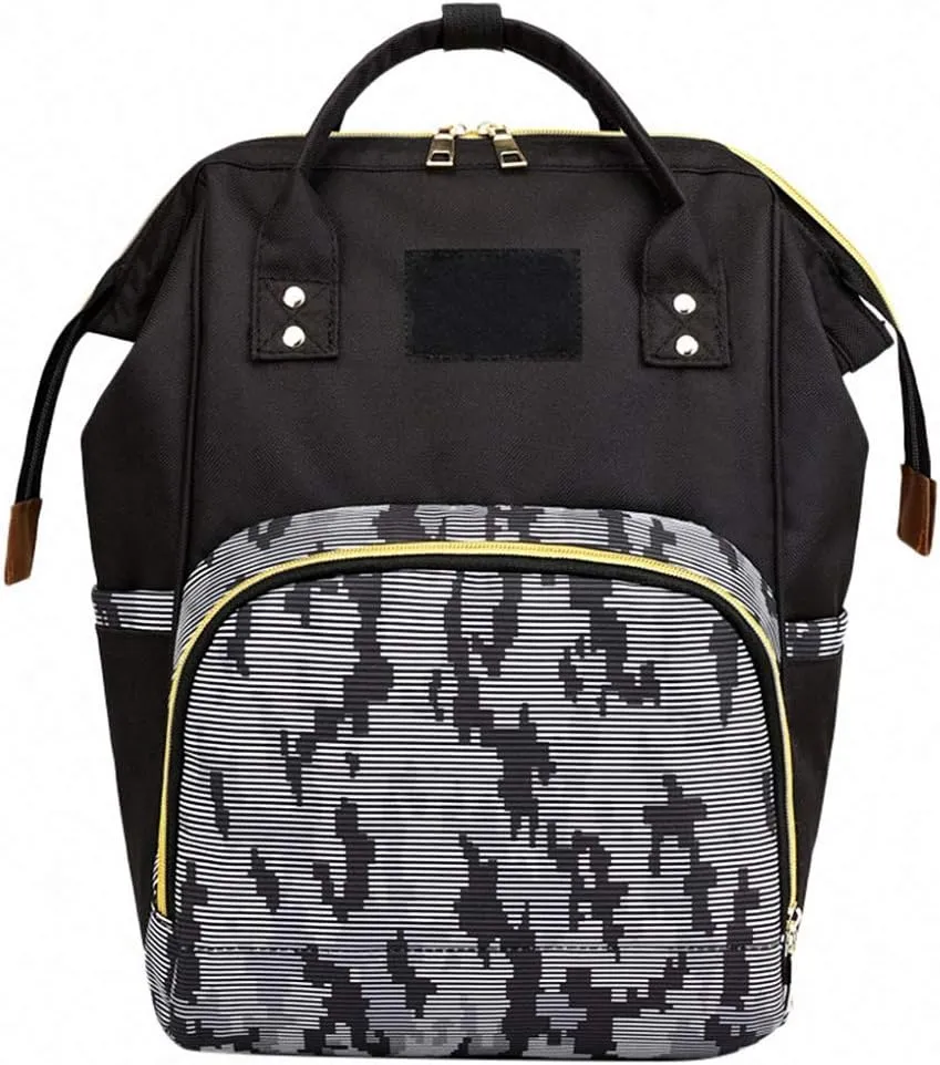 Bag Women Bag Large Baby Bag outdoor Travel Nursing Backpack Black