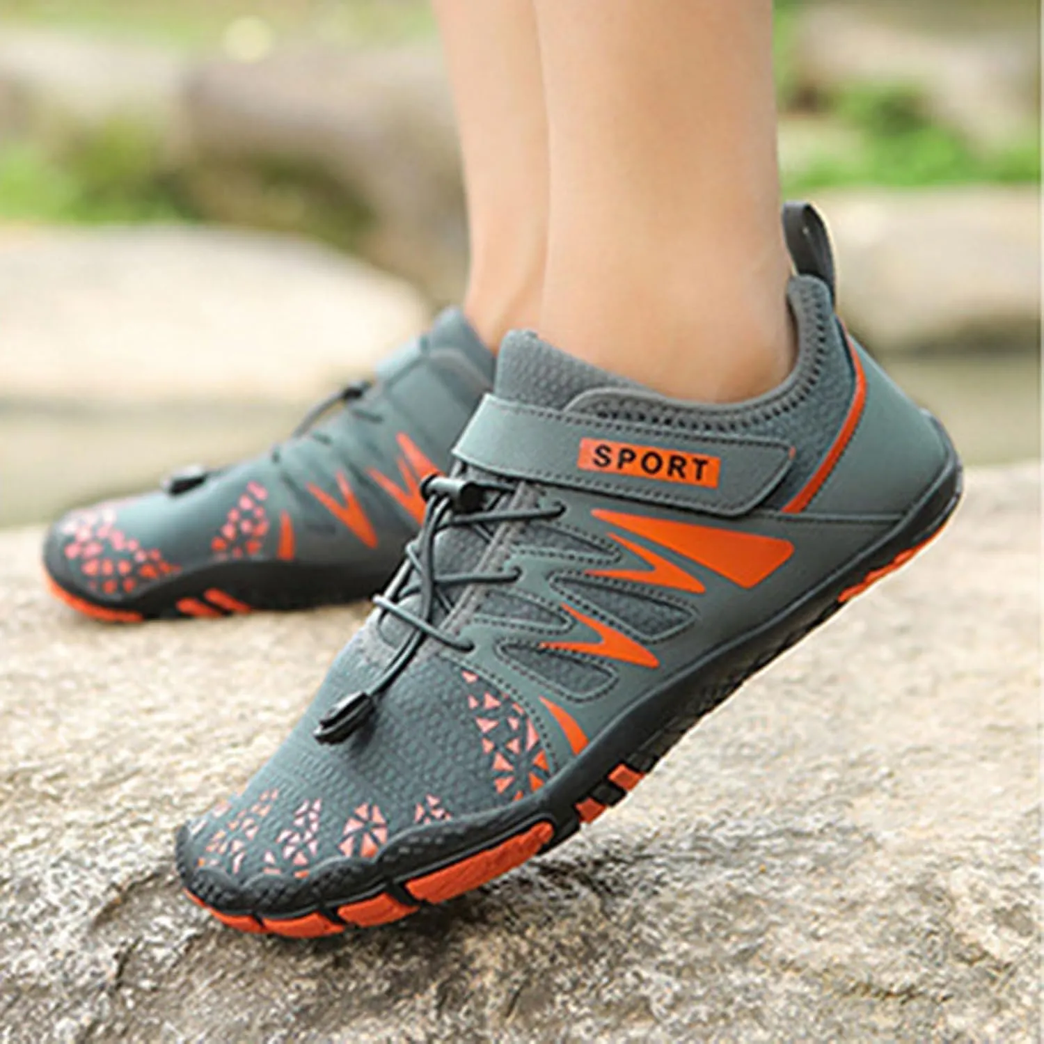 Barefoot Aqua Shoes for Men Women Quick Dry Water Swim Beach Pool Surf Hiking Kayaking Diving Yoga Outdoor Sports Breathable
