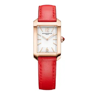 Baume & Mercier Hampton 10628 22.2mm Silver Quartz Ladies Watch