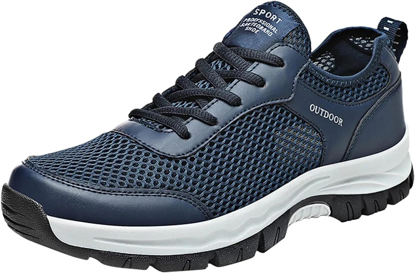 BORAMAX Black Sneakers Running Shoes for Men Shoes Shoes Casual Men's Hiking Shoes Trend Men's Lightweight Walking Shoes