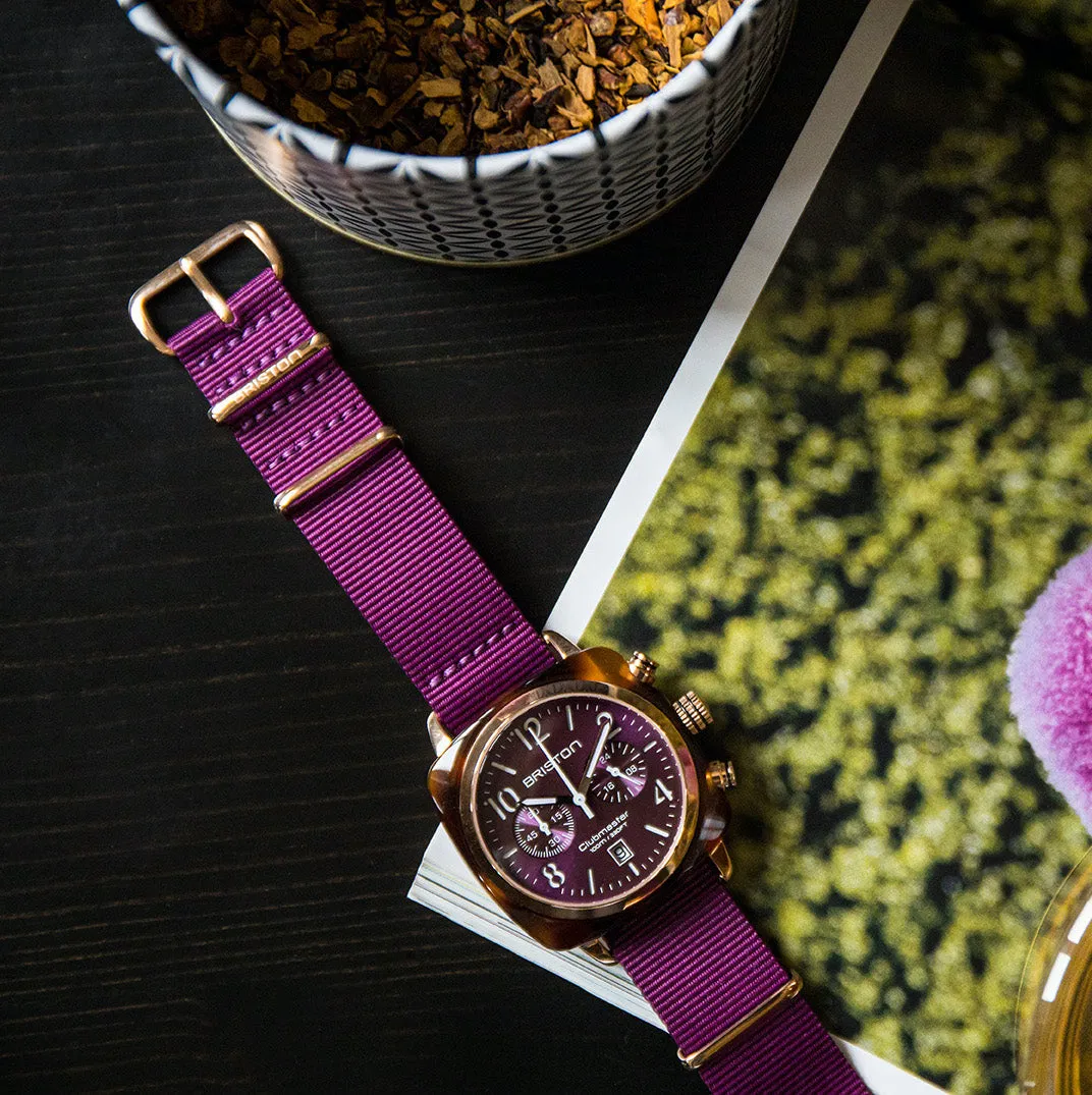 BRIS Watch Clubmaster Classic Acetate Gold
