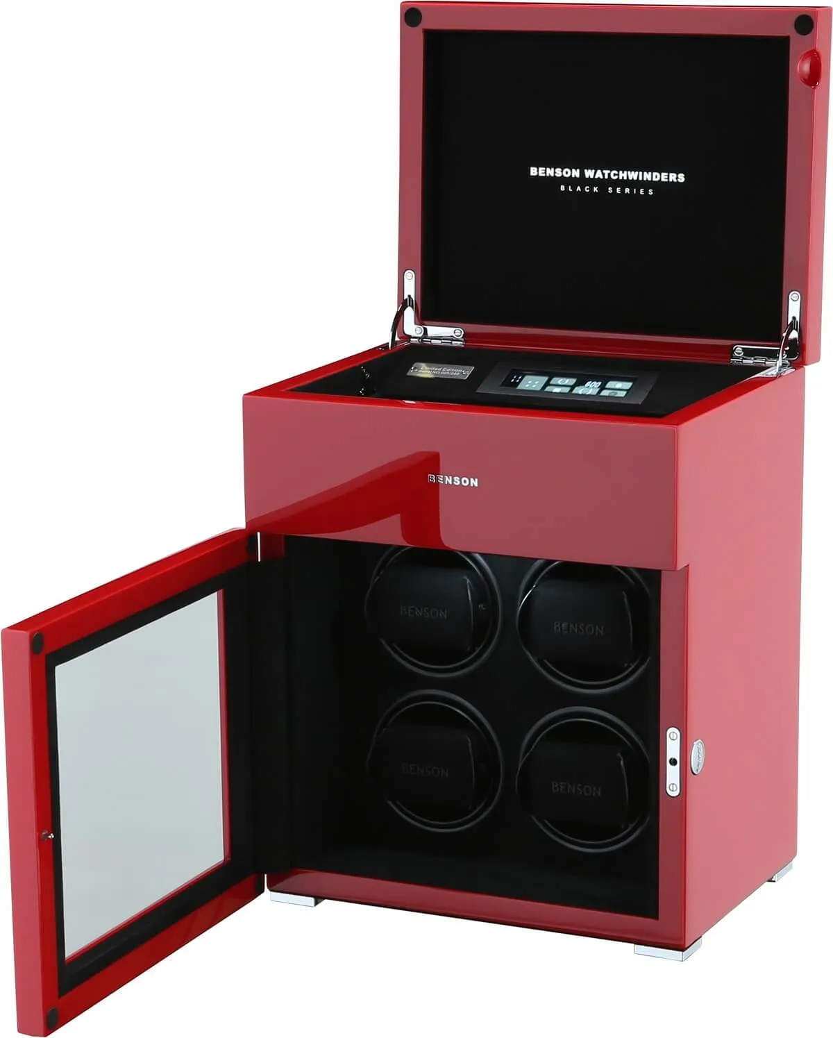 BSN Watch Winder Black Series 4.16.RD Red Limited Edition