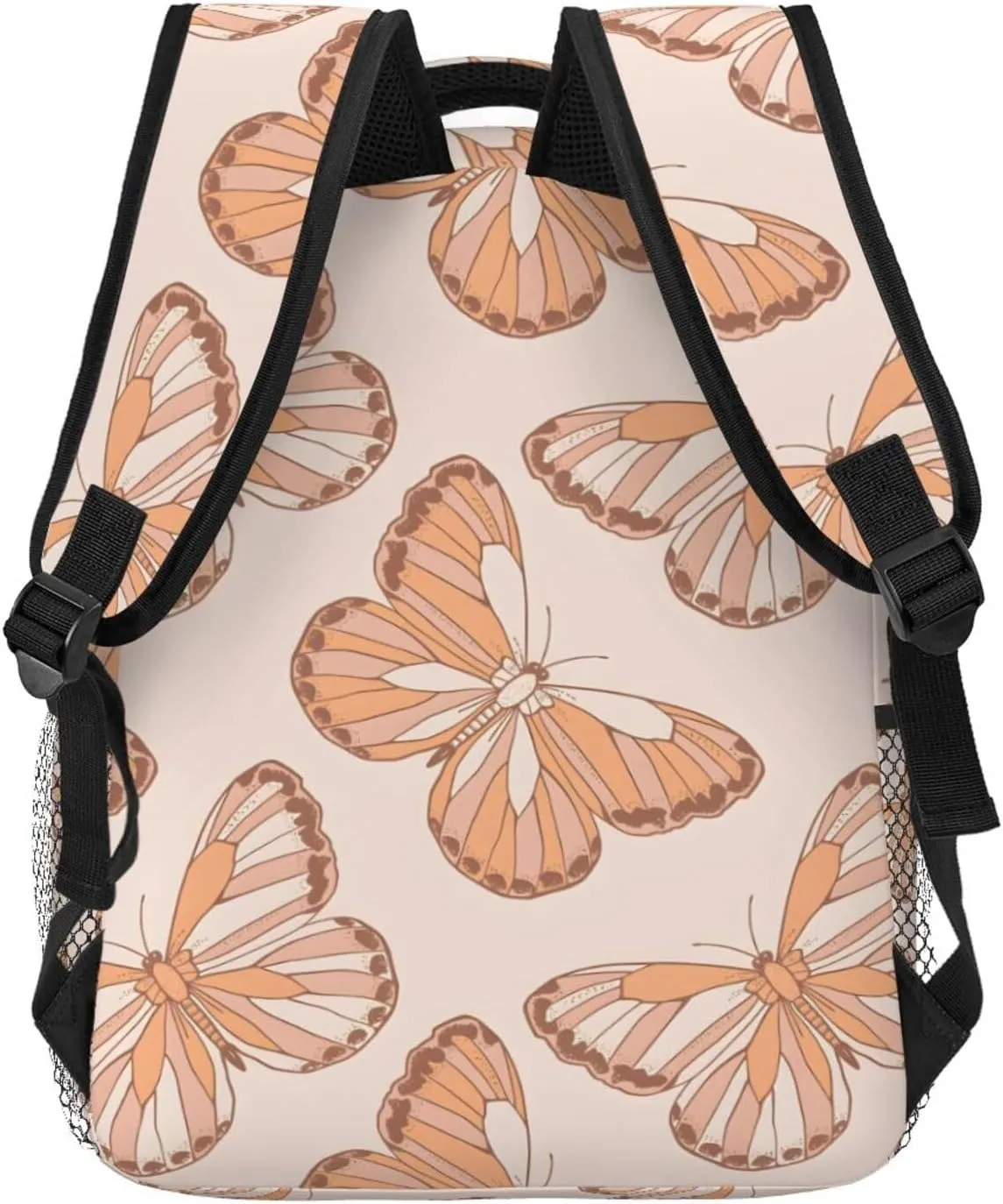 Butterfly Travel Laptop Backpack for Women Lightweight College Backpack Adjustable Fits 15.6 Inch Laptop Bag Waterproof for Gym, Men