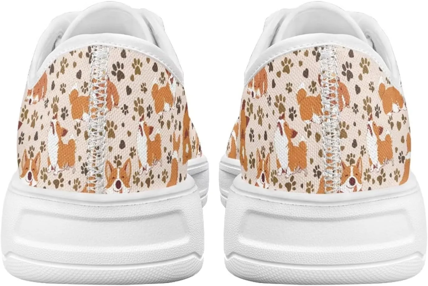 Canvas Sneaker for Women Slip On Low Cut Dog Lovers Casual Walking Shoes Ladies Comfort Tennis Sneakers