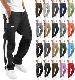 Cargo Pants for Men Joggers Gifts for Him Mens Cargo Pants Relaxed Fit Athletic Work Hiking Trousers Straight Sweatpants