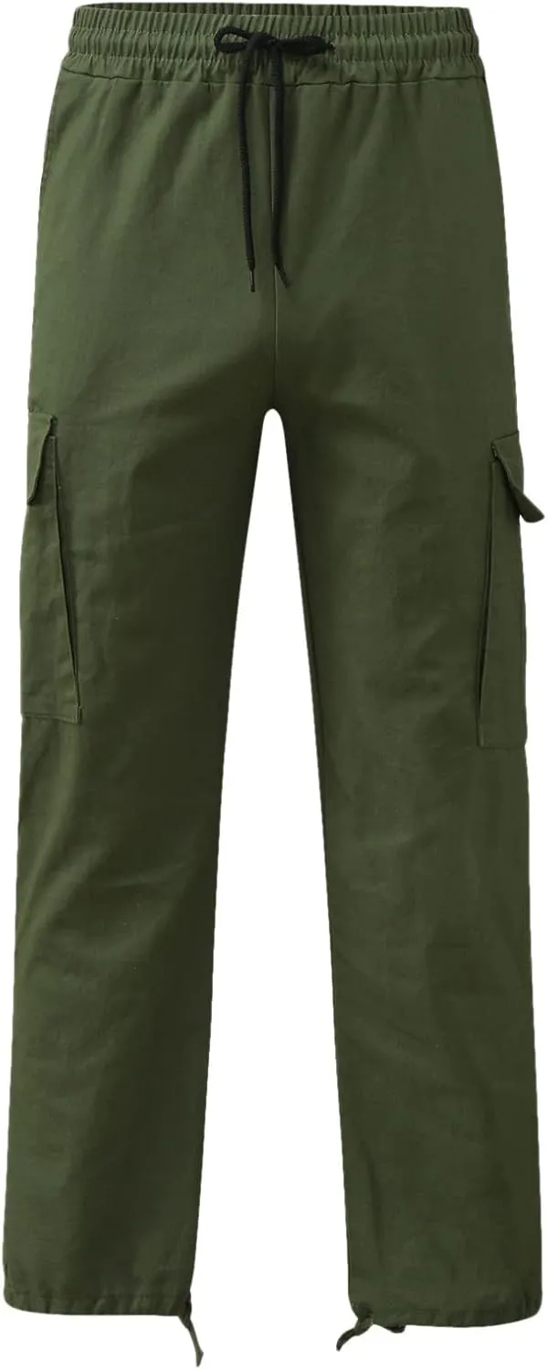 Cargo Pants for Men Joggers Gifts for Him Mens Cargo Pants Relaxed Fit Athletic Work Hiking Trousers Straight Sweatpants