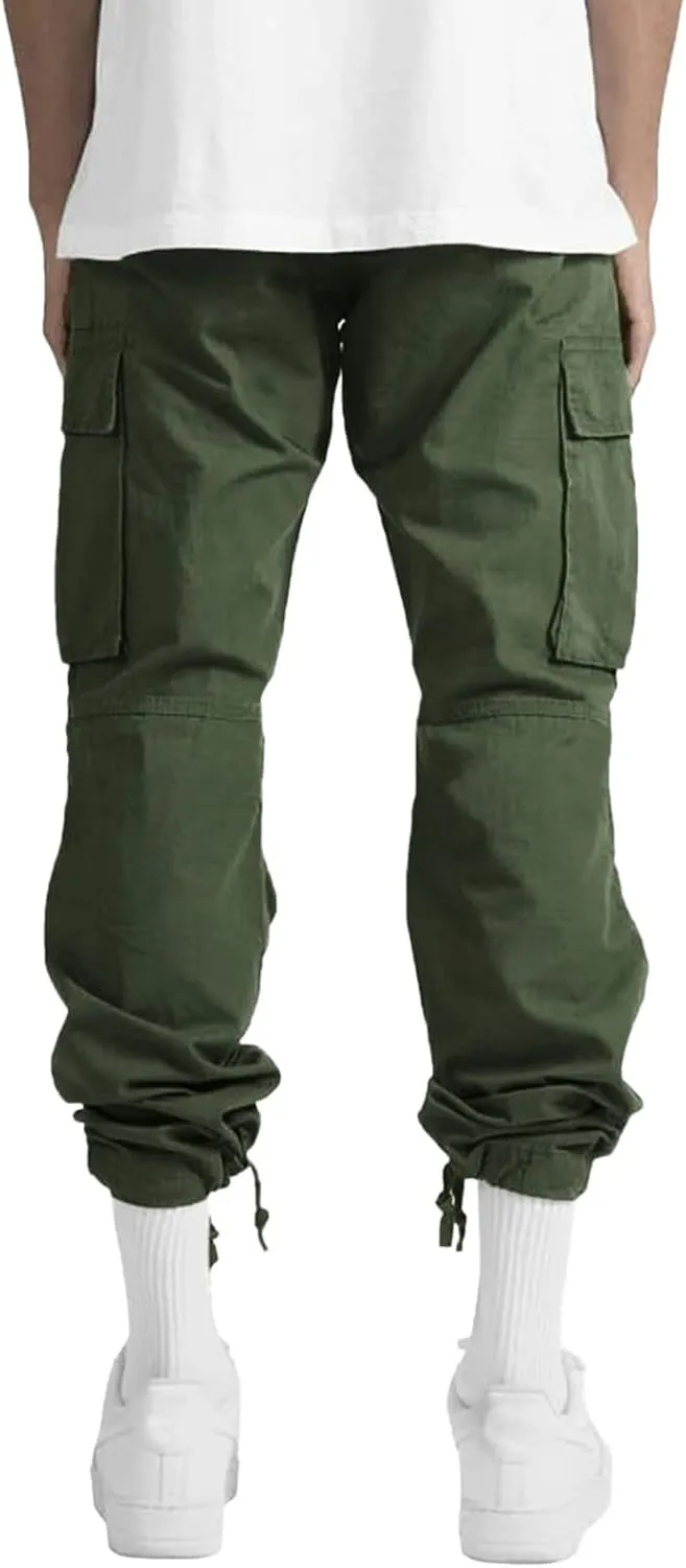 Cargo Pants for Men Joggers Gifts for Him Mens Cargo Pants Relaxed Fit Athletic Work Hiking Trousers Straight Sweatpants