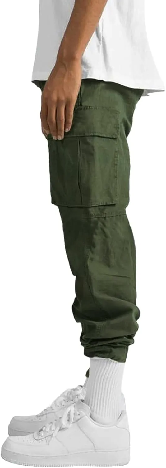Cargo Pants for Men Joggers Gifts for Him Mens Cargo Pants Relaxed Fit Athletic Work Hiking Trousers Straight Sweatpants
