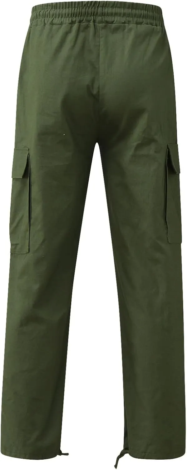 Cargo Pants for Men Joggers Gifts for Him Mens Cargo Pants Relaxed Fit Athletic Work Hiking Trousers Straight Sweatpants