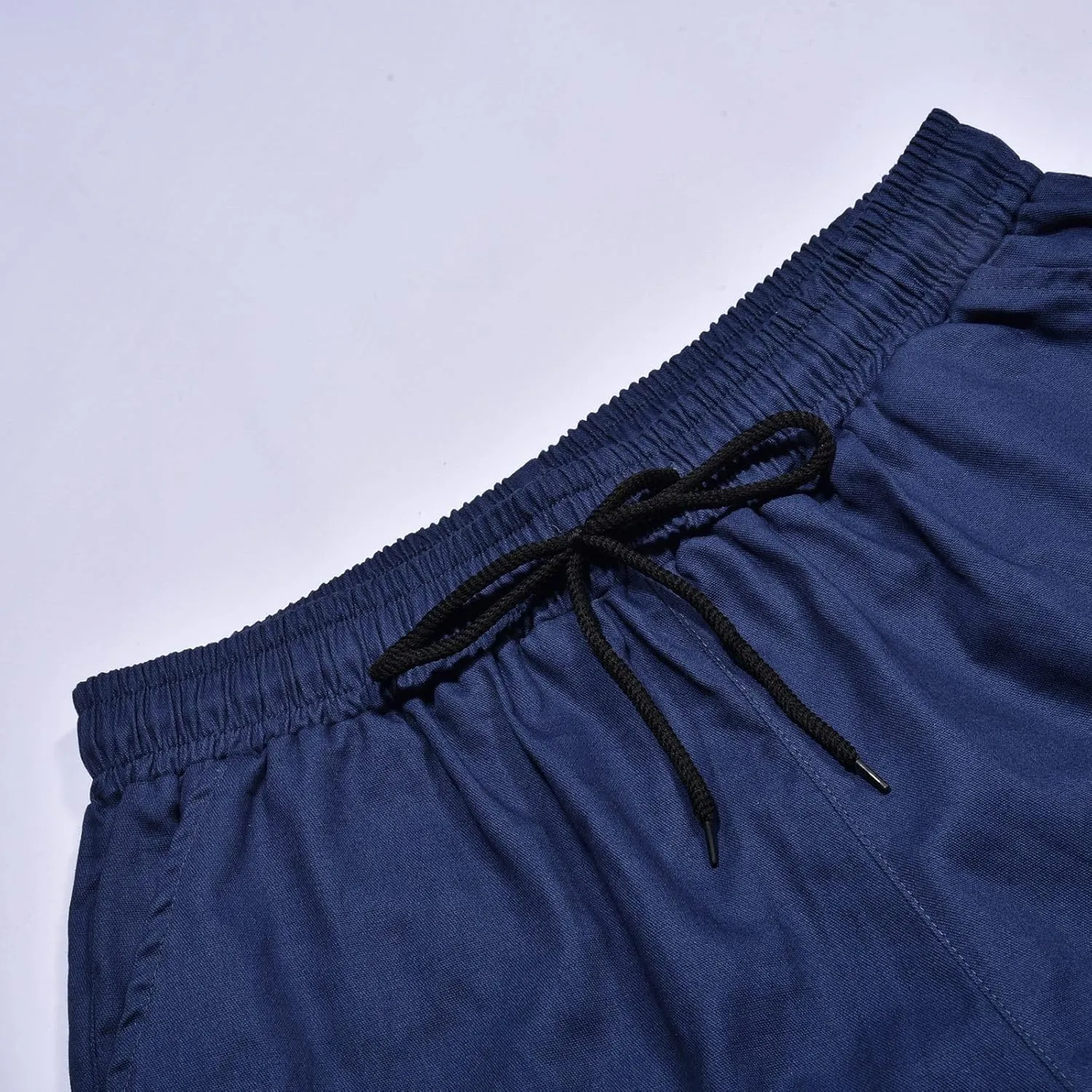 Cargo Sweatpants for Men Big and Tall Open Bottom Stretch Loose Fit Joggers Hiking Running Athletic Cargo Pants