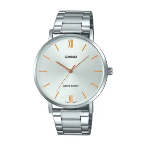 Casio - MTP-VT01D-7BUDF - Stainless Steel Wrist Watch for Men