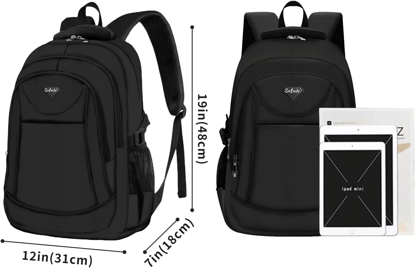 Casual Lightweight Backpacks for Boys & Girls, School Bookbags, 15 "Laptop Backpack, Travel Bag