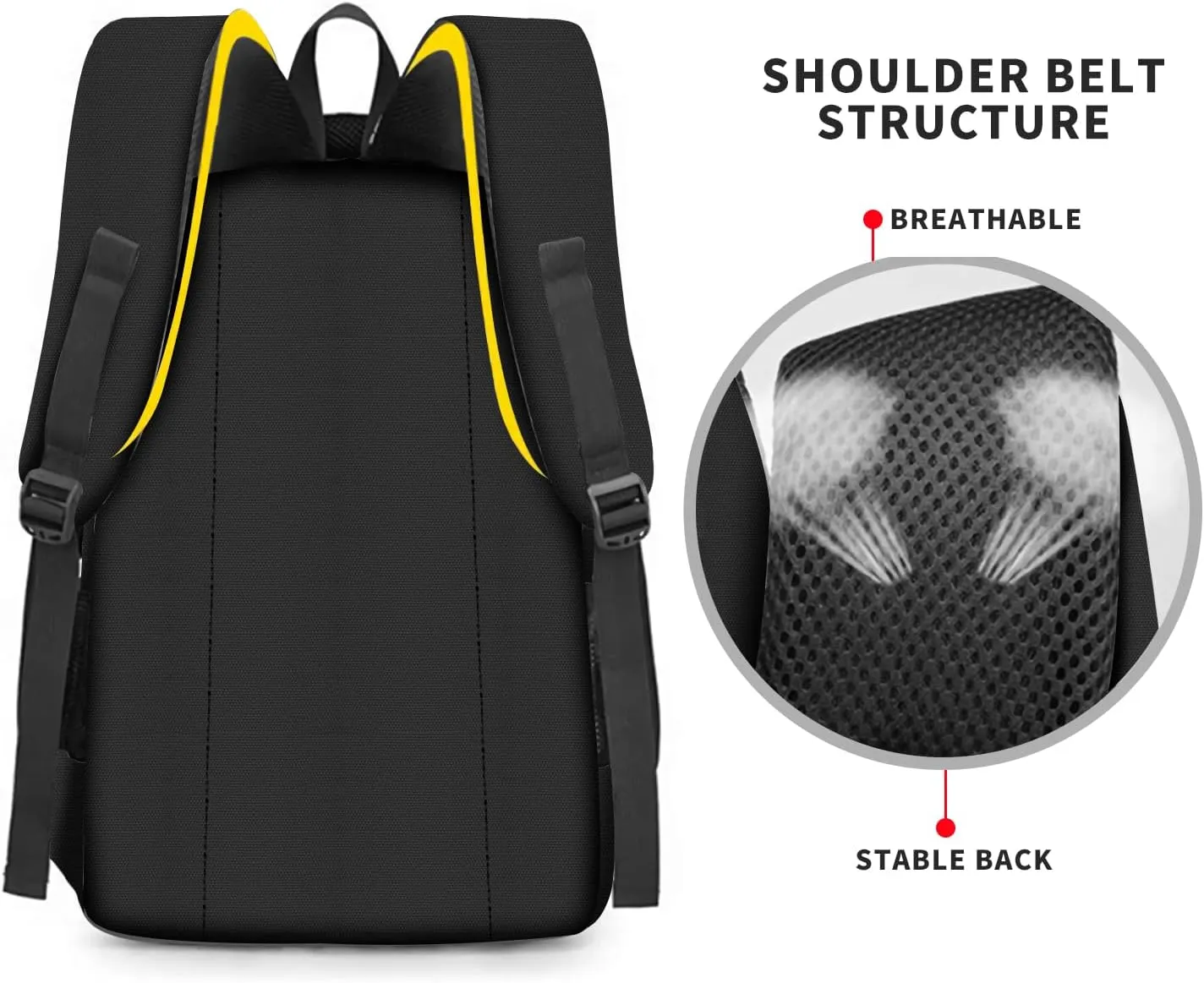 Casual Lightweight Backpacks for Boys & Girls, School Bookbags, 15 "Laptop Backpack, Travel Bag