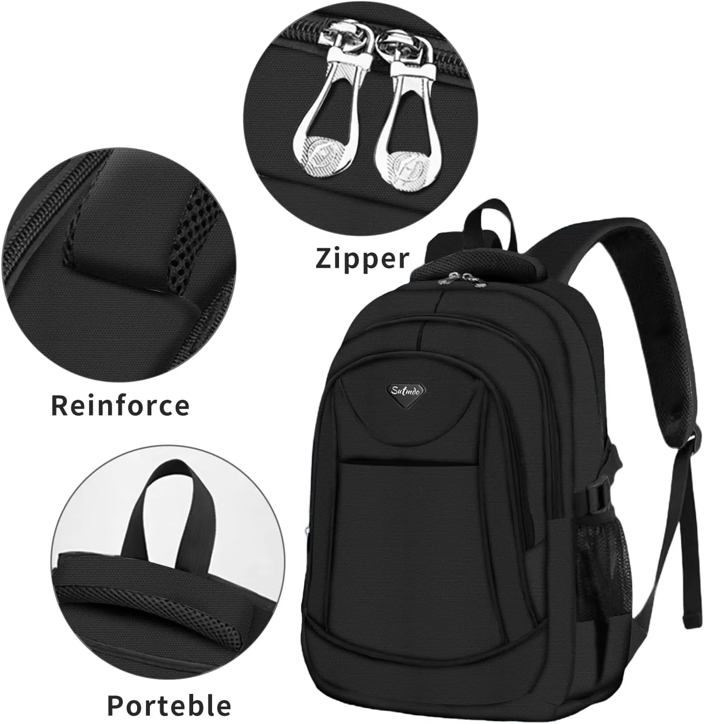 Casual Lightweight Backpacks for Boys & Girls, School Bookbags, 15 "Laptop Backpack, Travel Bag