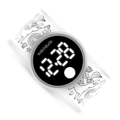 color me digital slap watch