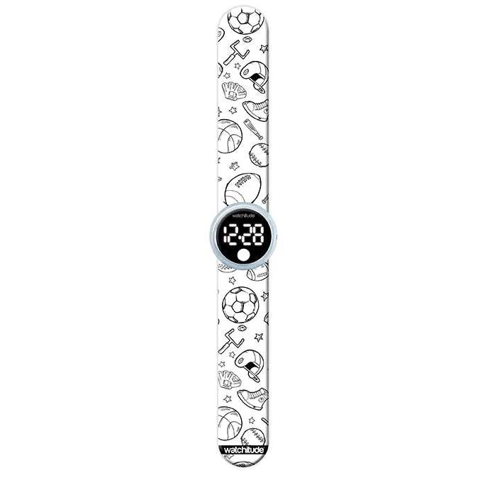 color me digital slap watch
