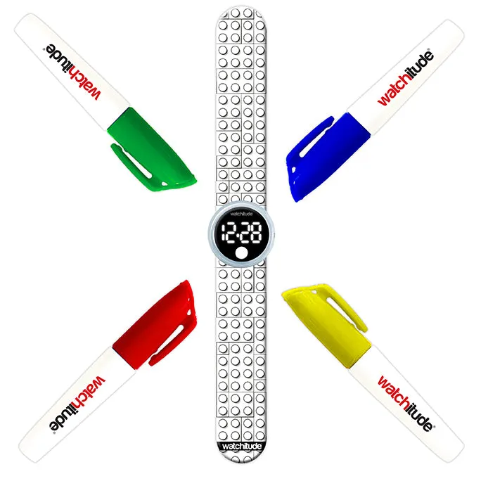 color me digital slap watch