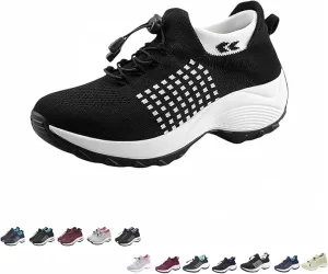 Comfort Wear Orthowear Shoes for Women, Comfortwear Orthopedic Sneakers, Arch Support Slip-On Breathable Walking Shoes
