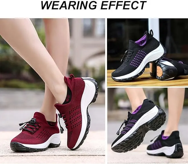 Comfort Wear Orthowear Shoes for Women, Comfortwear Orthopedic Sneakers, Arch Support Slip-On Breathable Walking Shoes