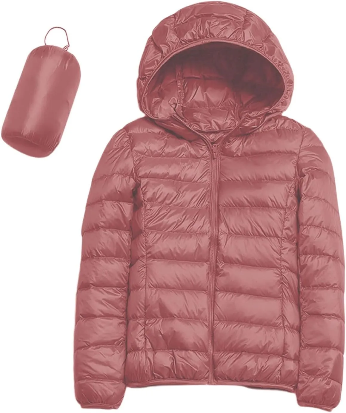 cooki Puffer Jacket Womens Winter Coats for Women Slim Fit Lightweight Packable Down Jacket Warm Quilted Puffer Outerwear