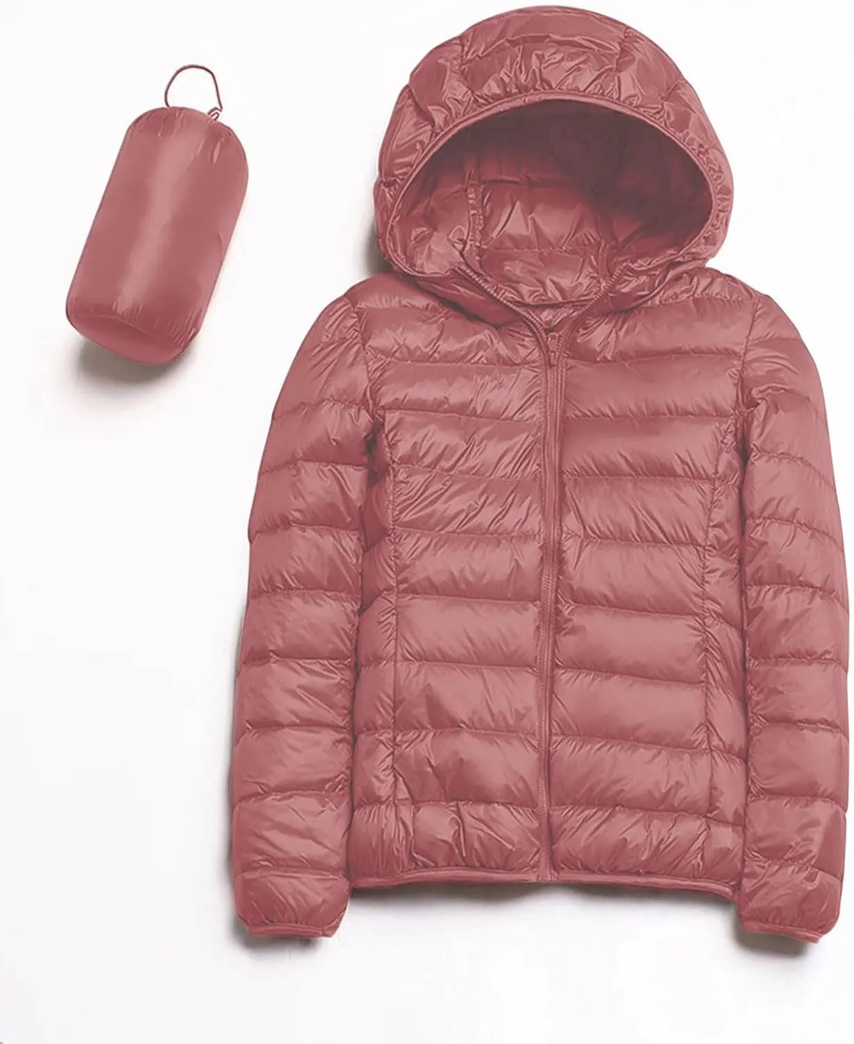 cooki Puffer Jacket Womens Winter Coats for Women Slim Fit Lightweight Packable Down Jacket Warm Quilted Puffer Outerwear