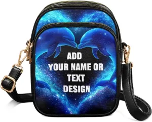 Custom Womens Crossbody Bag Small Crossbody Wallet Phone Bag Women Mini Purse Cell Phone Shoulder Bag
