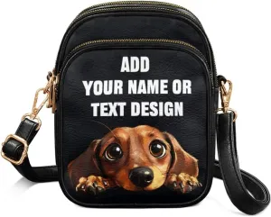 Custom Womens Crossbody Bag Small Crossbody Wallet Phone Bag Women Mini Purse Cell Phone Shoulder Bag