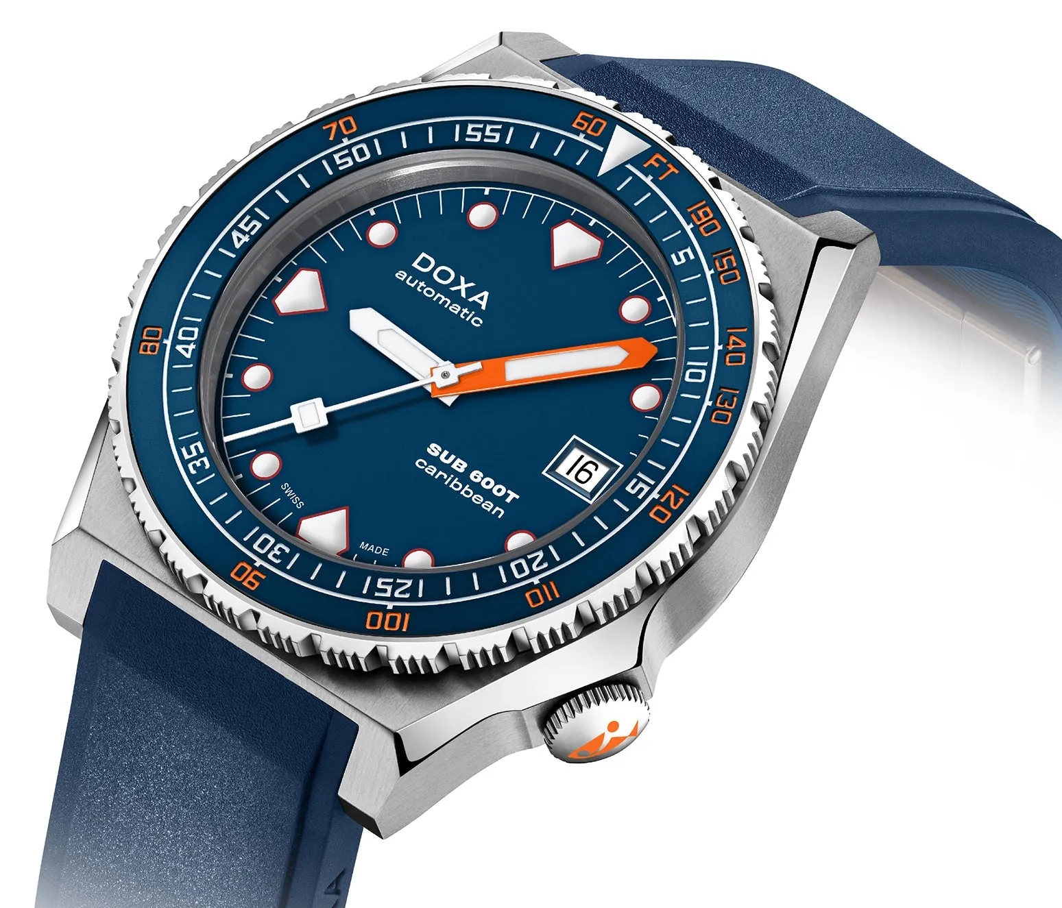 DOX Watch SUB 6T Caribbean Rubber