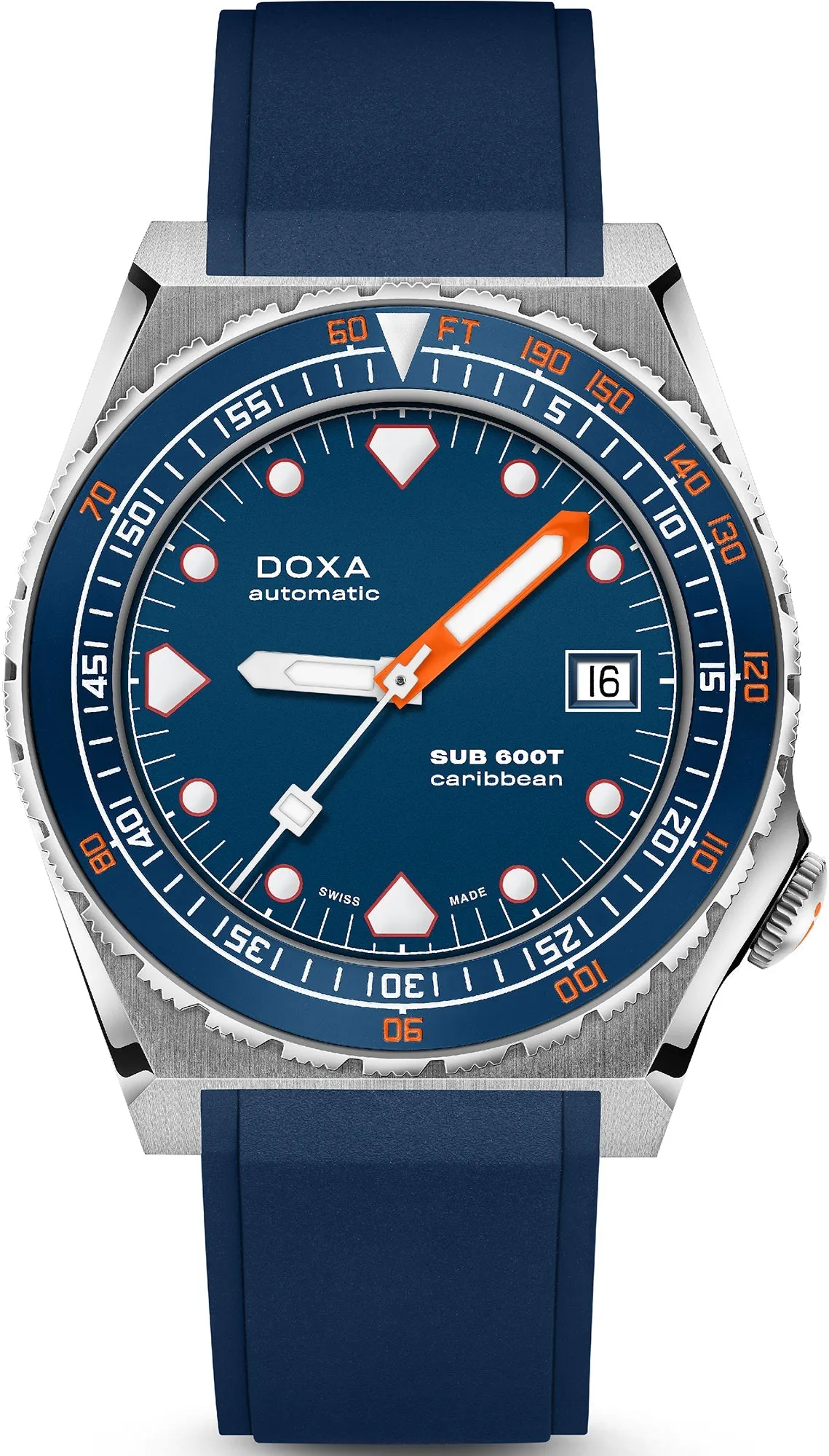DOX Watch SUB 6T Caribbean Rubber