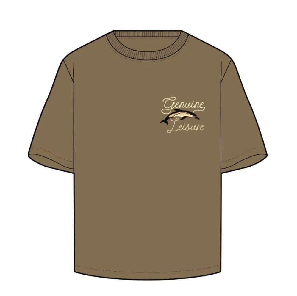 Duvin Catch Of The Day Tee - Brown