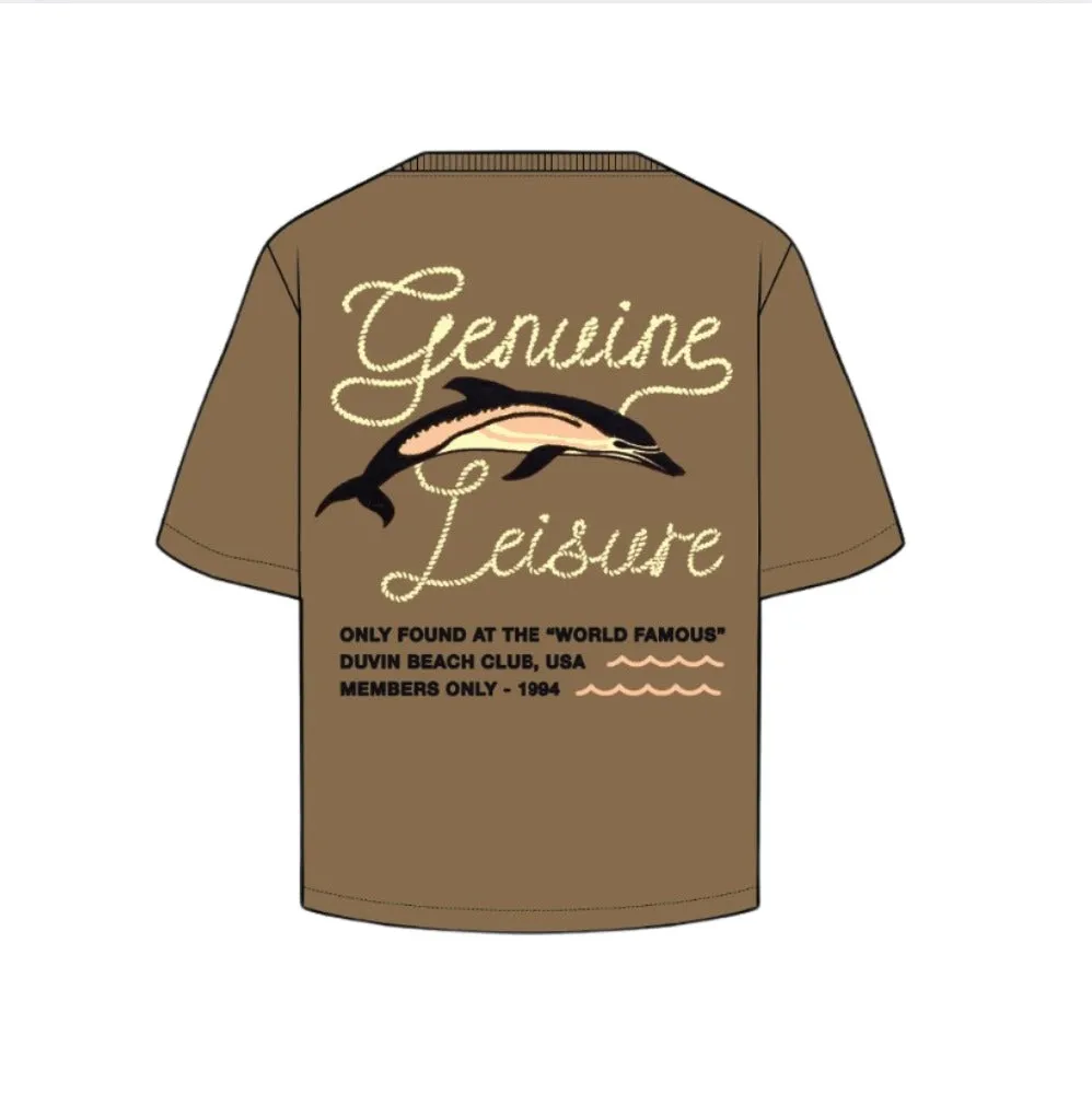 Duvin Catch Of The Day Tee - Brown