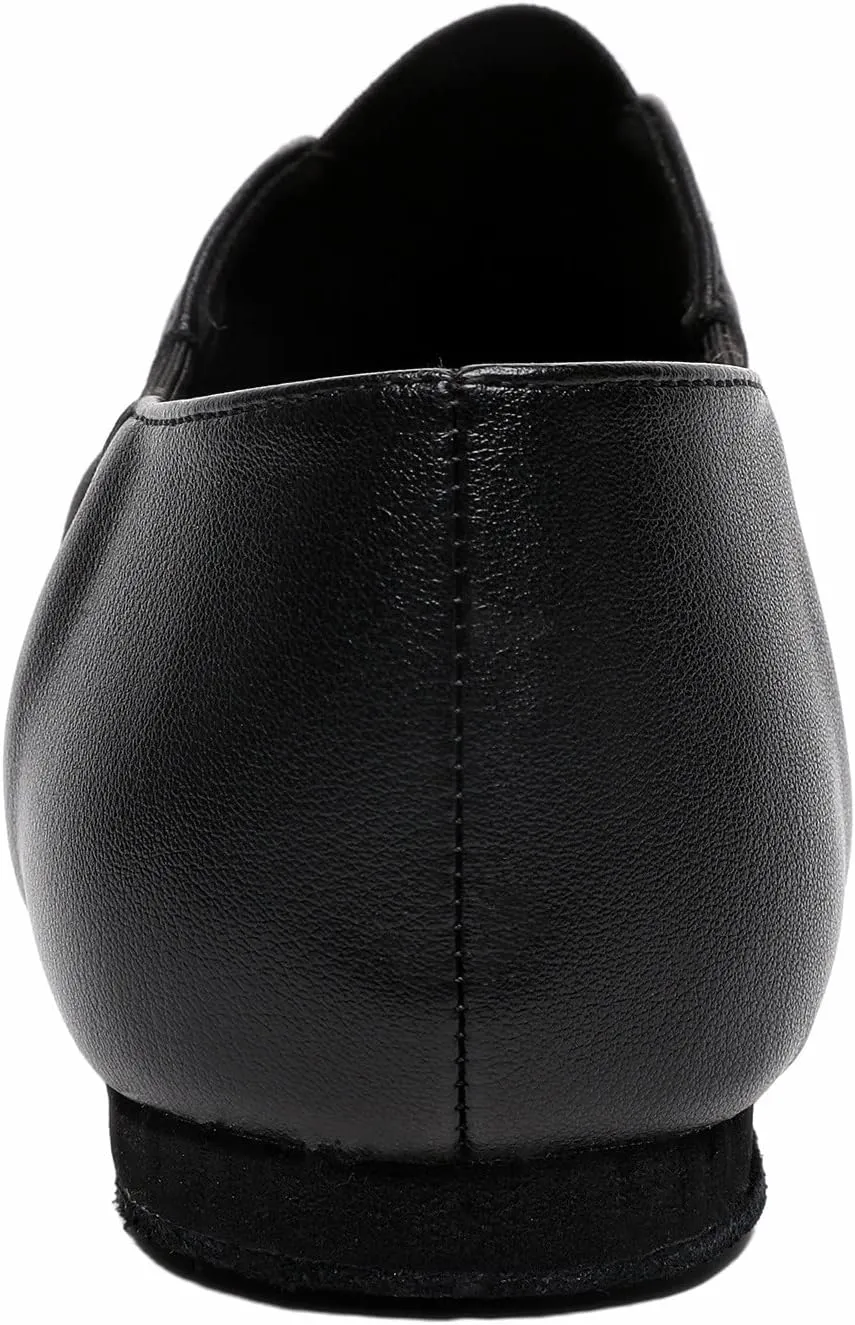 Elastic Leather Jazz Shoes for Women and Men's Dance Shoes