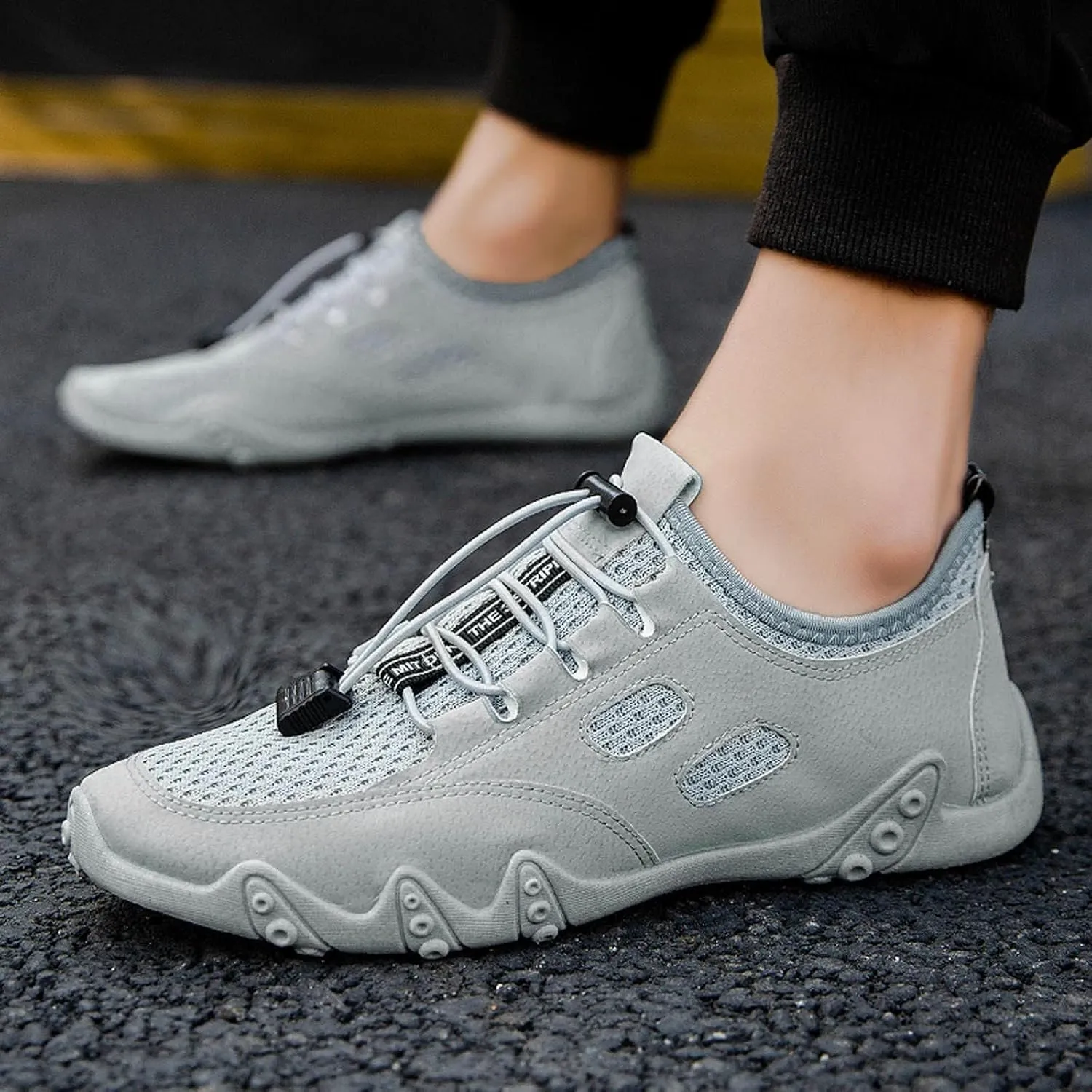 Fashion Orthopedic Sneakers for Men Comfortable Breathable Lightweight Tennis Shoe Men's Business Casual Shoes