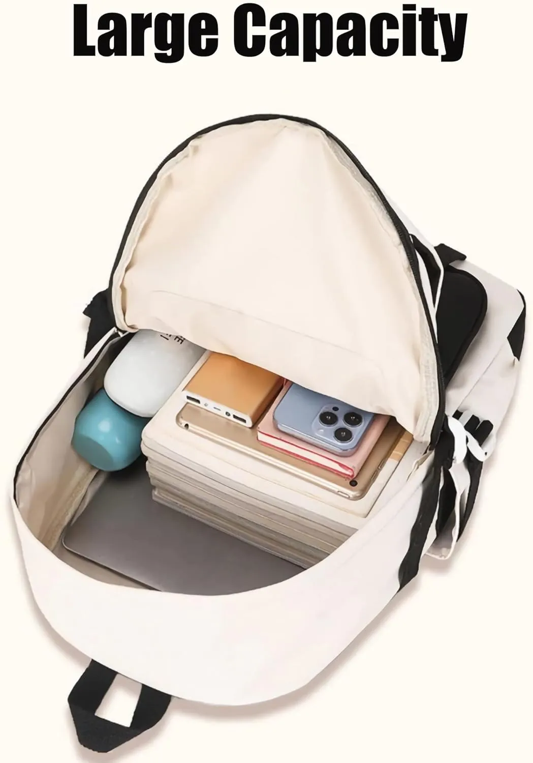 Genshin Impact Backpack Barbara Backpack Cute 3D Printed Laptop Bookbag 17" Large Capacity Travel BackPack With Gift