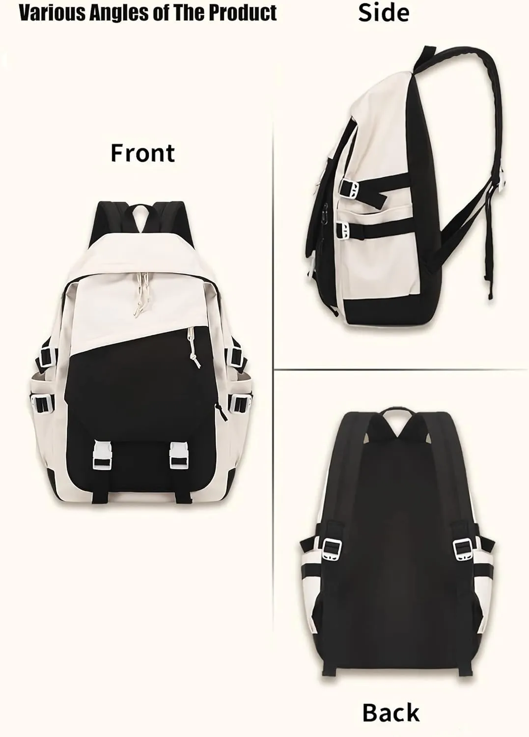 Genshin Impact Backpack Barbara Backpack Cute 3D Printed Laptop Bookbag 17" Large Capacity Travel BackPack With Gift