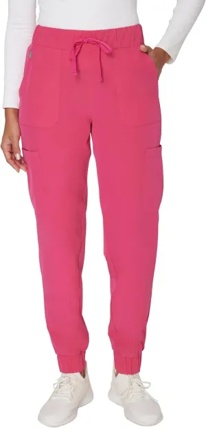 Hanes Women's Scrubs Cargo Joggers, Healthcare Scrub Joggers for Women, Moisture Wicking