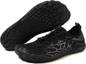 Hike Barefoot Shoes for Women Men Breathable Athletic Footwear Zero Drop Trail Running Shoes with Wide Toe Box