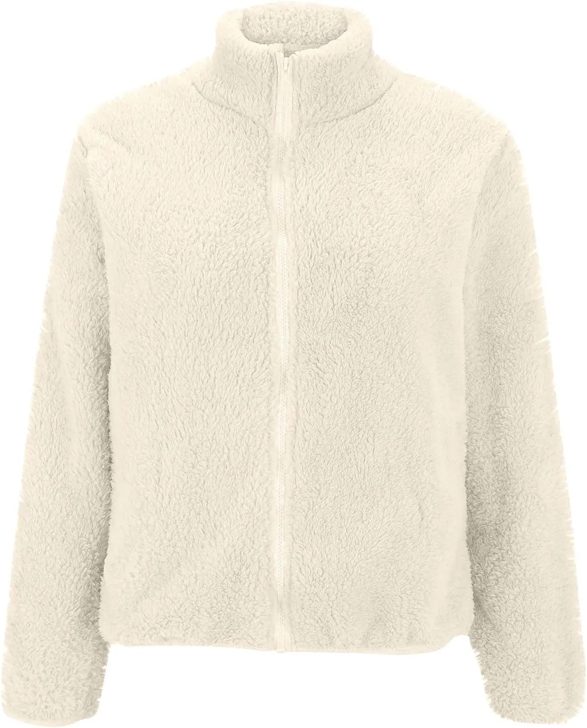 Hoodies for Women Zip Up Comfy Warm Plus Size Teddy Jackets with Pockets Lightweight Fleece Fall Winter Coats