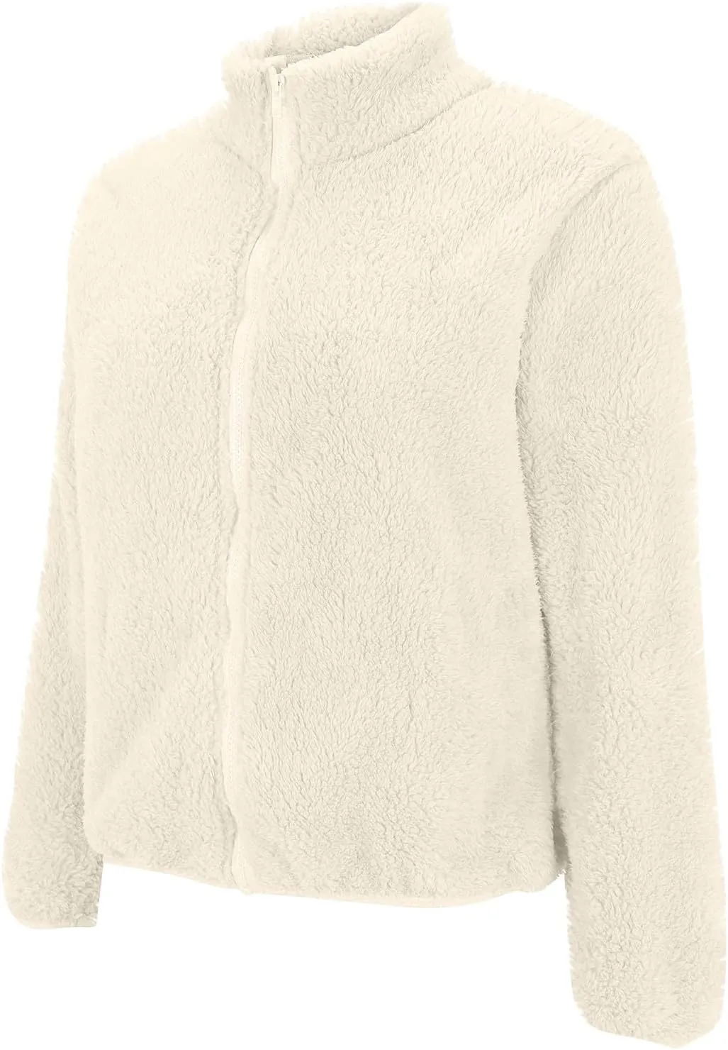 Hoodies for Women Zip Up Comfy Warm Plus Size Teddy Jackets with Pockets Lightweight Fleece Fall Winter Coats