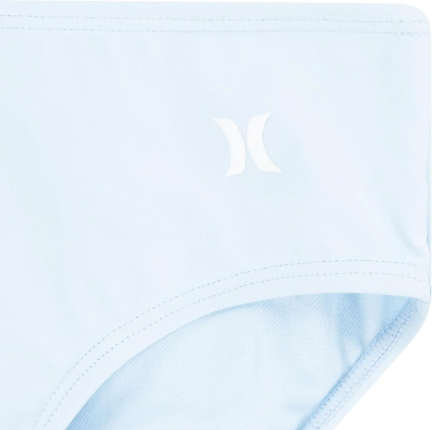 Hurley Girls Long Sleeve Rash Guard 2-Piece Swimsuit