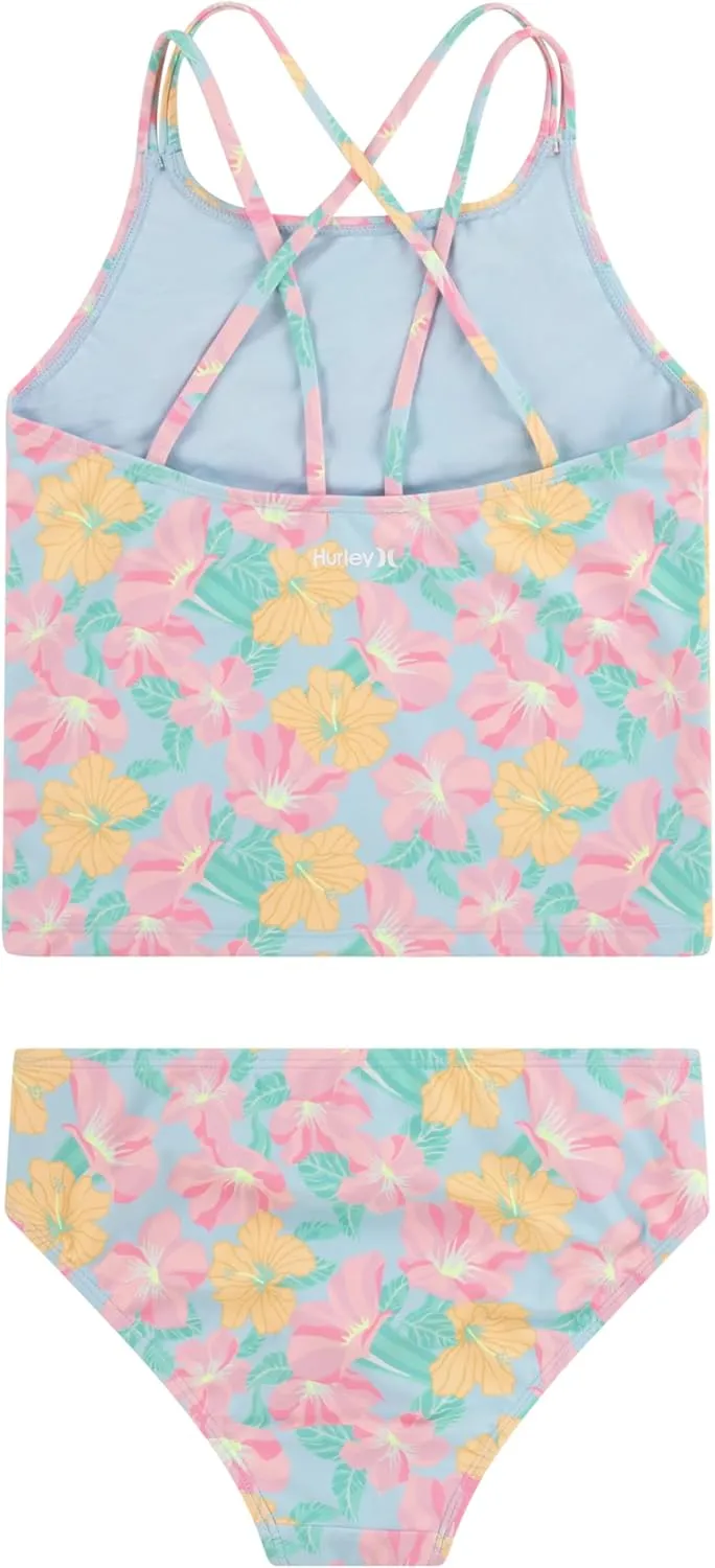 Hurley Girls Tankini 2-Piece Swimsuit