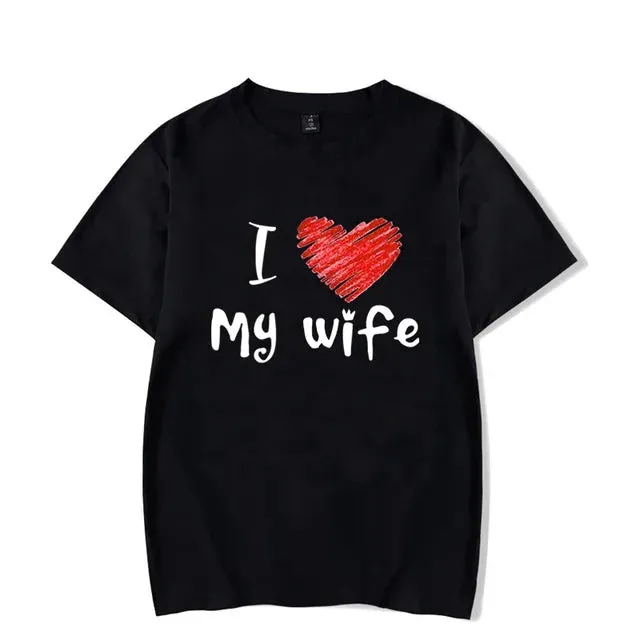 I Love My Husband Wife T Shirts